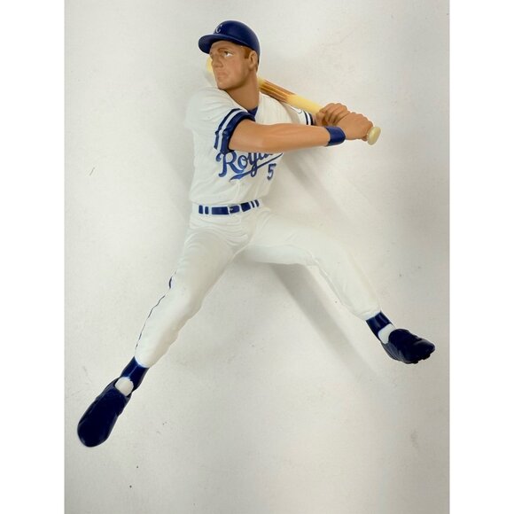 2 Hallmark Keepsake Ornaments Derek Jeter And George Brett At The Ballpark - Picture 10 of 12